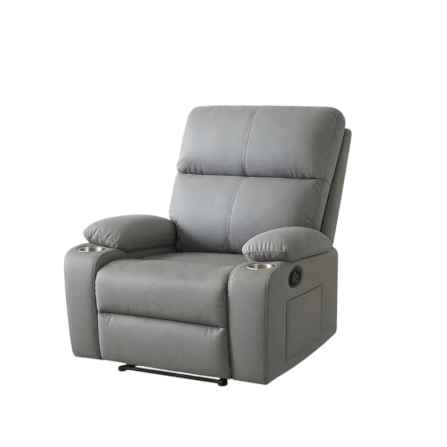 โซฟาปรับเอนนอน ELIFE รุ่น SOFA-01*FCN สีเทา มีที่วางแก้ว_6
